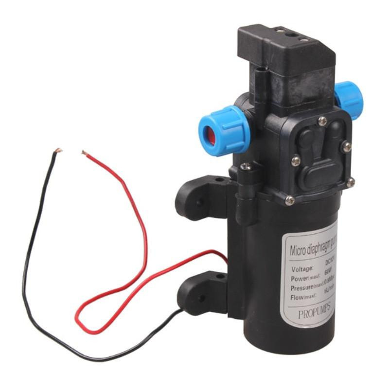 Micro Membran Vatten Pump Likström 12v 60w Hög Tryck Automatisk Växla 5l Min Vatten Pump