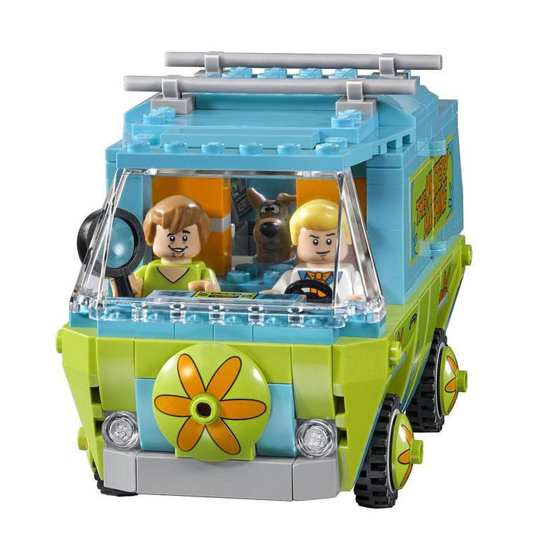 305pcs Bela 10430 De Mysterium Maskin Scooby Doo Fred Lurvig Zombie Zeke Minifigures Leksaker Byggnad