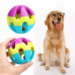 Dog 39 S Leksaker Aktisk Katt Hund Leksaker Lycklig Klingande Klocka Boll Chewing Boll Leksak För Hundar