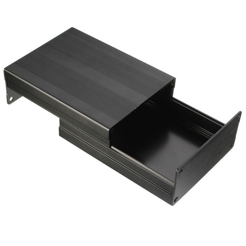 Aluminium Pcb Instrument Låda Inhägnad Elektronisk Ojekt Fall Skal Diy 100 X 76 X 35 Mm