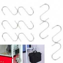 10 St S Formad Krokar Kök Pott Panorera Hängande Galge Kläder Lagring Innehavare Arrangör Hushåll
