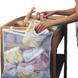 48 X 60cm Multipurpose Bebis Smutsig Kläder Väska Säng Hem Stor Hängande Lagring Väska