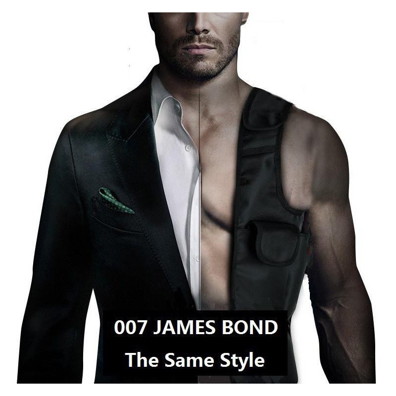 1 Del Antistöld Dold Underarm Axel Väska Holster Lon Ombud Obligation 007 Väska Multifunktions Axel