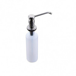 Borstat Nickle Huvud Kichen Sjunka Flytande Tvål Dispenser Plast Flaska 220ml