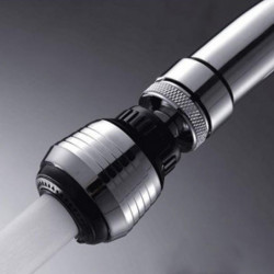 360 Grad Vatten Bubbler Snurra Huvud Connector Diffusor Munstycke Filtrera Maska Adapter Rz