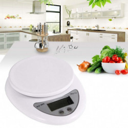 Exakt Digital Hushåll Kök Skala 5000g 1g 5kg Mat Diet Post Balans Mätning Vikt Led Elektronisk Skala