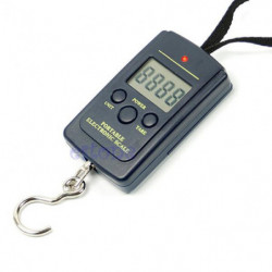 40kg X 20g Hängande Bagage Elektronisk Bärbar Digital Skala Ib Uns Vikt Skala
