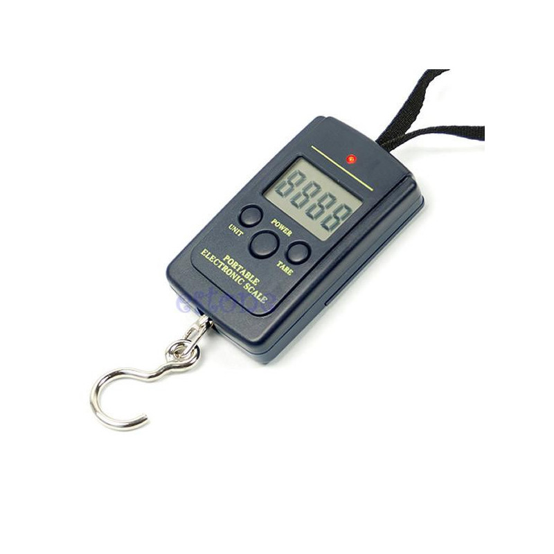 40kg X 20g Hängande Bagage Elektronisk Bärbar Digital Skala Ib Uns Vikt Skala