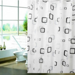 Modern Sgg Peva Material Tjock Vattentät Mögel Dusch Gardin 80 X 180cm Badrum Odukter B5