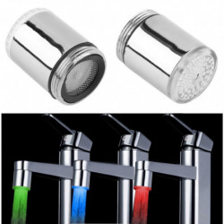 1 Pc Led Ljus Vatten Kran Knacka Beger Sig Temperatur Sensor Rgb Glöd Led Dusch Strömma Badrum Dusch