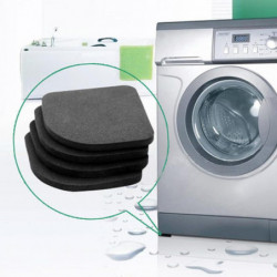 Tvättning Maskin Chock Dynor Halk Mattor Kylskåp Antivibrations Vaddera 4pack Uppsättning Kvalitet