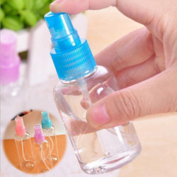 Färg Skicka Slumpvis 1 X 100ml Resa Transparent Små Tömma Plast Parfym Atomizer Say Flaska