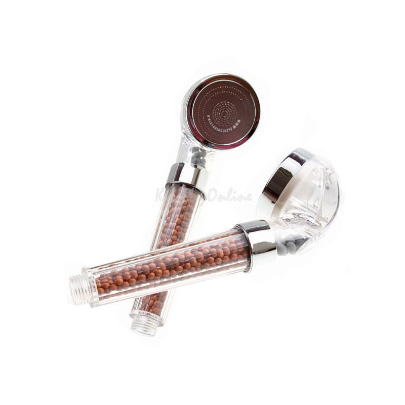 Handheld Vattenbesparande Bad Dusch Munstycke Sinkler Suta Filtrera Transparent Ptsp