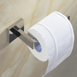 1 St Sus 304 Rost Stål Toalett Papper Hållare Badrum Toalett Rulla Hållare För Papper Handduk Fyrkant