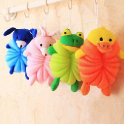 New Arrival Bath Shower Pe Animal Modeling Bath Balls Baby Shower Body Washing Cleaning Supplies