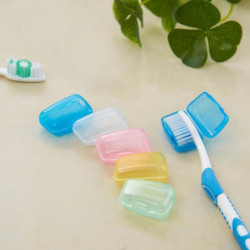 5pcs Bärbar Resa Tandborste Huvud Tandborste Fall Skyddande Caps Hälsa Germoof Tandborstar Beskyddare