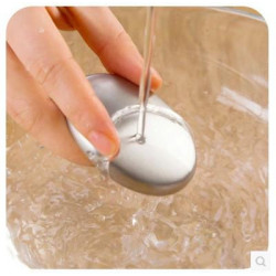 Kock Tvål Rost Stål Hand Odör Remover Bar Magi Tvål Eliminerar Vitlök Lök Etc Luktar Kök Grej