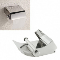 Kvalificerad Badrum Tillbehör Rost Stål Toliet Vävnad Rulla Papper Hållare Låda Levert Dropship