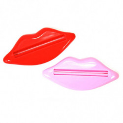 6pcs Topp Sexig Läpp Kyss Badrum Rör Dispenser Tandkräm Grädde Essnings Hem Rör Rullande Hållare