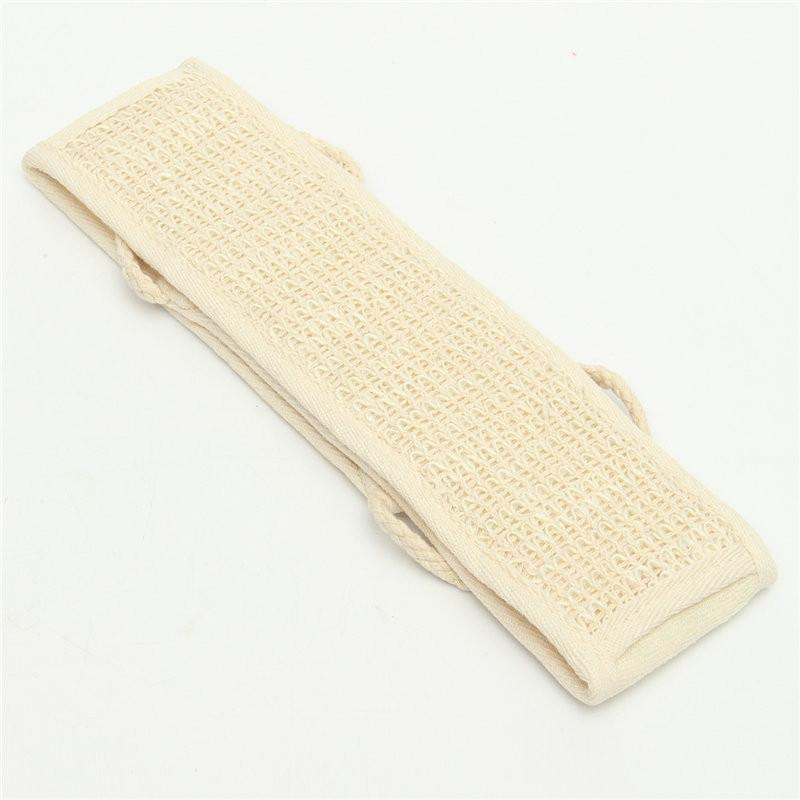 1 St Kropp Hud Hälsa Dusch Unisex Massage Spa Scrubber Svamp Naturlig Mjuk Exfoliating Luffa Tillbaka