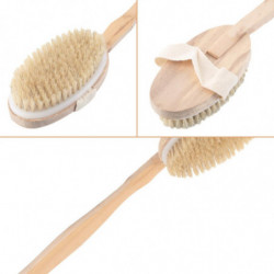 Lång Hanteras Kropp Bad Dusch Tillbaka Borsta Scrubber Massager Kropp Borsta Massager Bad Dusch Tillbaka