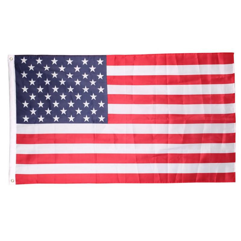 90cmx150cm Polyester Usa Amerikan Flagga Oss Förenad Stater Stjärnor Stripes