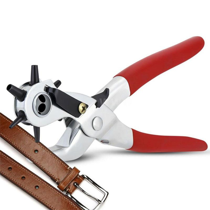 9inch Hål Stanspos Trunc Maskin Stansa Plier Runda Hål Perforator Verktyg Göra Hål Puncher För Remmar