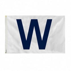 Chicago Cubs Team W Flagga Mlb Baner 3x5ft