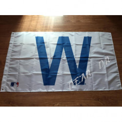 Chicago Cubs Team W Flagga Mlb Baner 3x5ft Ccw01 100% Polyester
