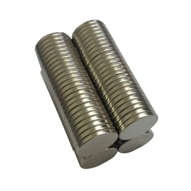 50st N50 Dia 12mm X 1 Mm Stark Runda Magneter Neodym Magnet Sällsynt Jord Magnet Hem Dekorationer