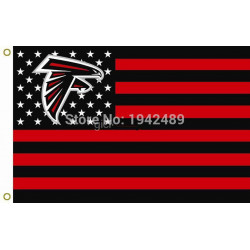 Atlanta Falkar Nfl Flagga Varor 3x5ft 150 X 90 Centimeter 100d Polyester