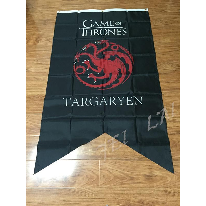 Spel Av Biskopsstolar Targaryen Hus Trasa Gobeläng Affischer Bra Baner Flagga 3ft X 5ft