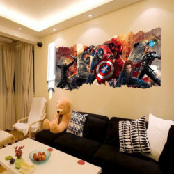 Marvel 39 S De Avengers Vägg Sticker Dekaler För Barn Rum Hem Dekor Tapet Affisch Barnkammare Vägg