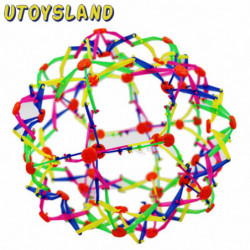 Utoysland Infällbar Föränderlig Magi Boll Hand Fånga Boll Blomma Boll Barn Boys Flickor Leksaker