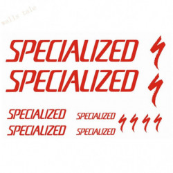 Specialized Cyklar Stickers Pegatinas Vinilo Lamell Packa Cykel Bicicleta Dekal