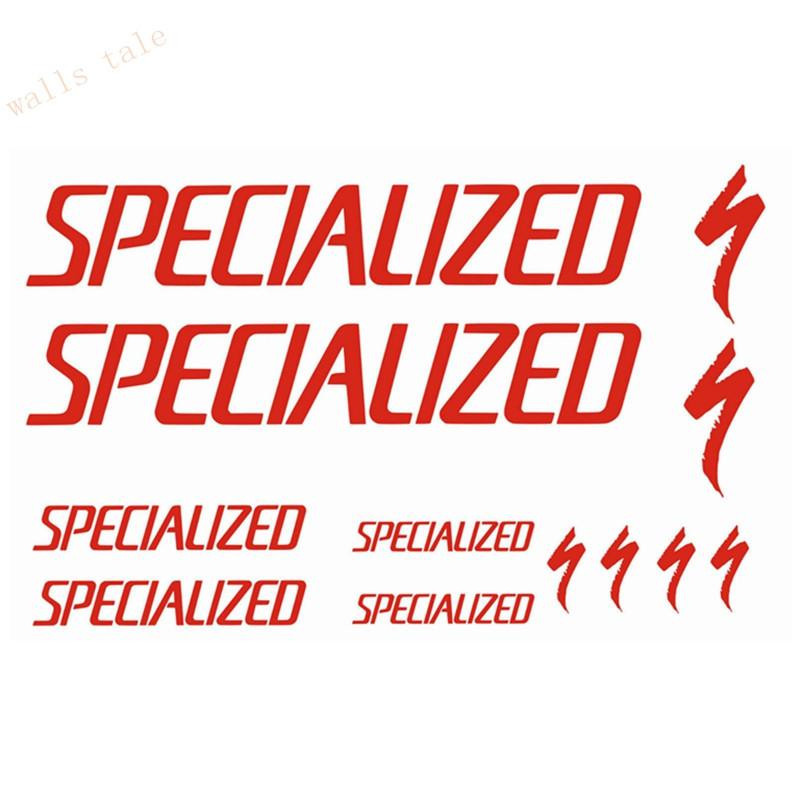 Specialized Cyklar Stickers Pegatinas Vinilo Lamell Packa Cykel Bicicleta Dekal