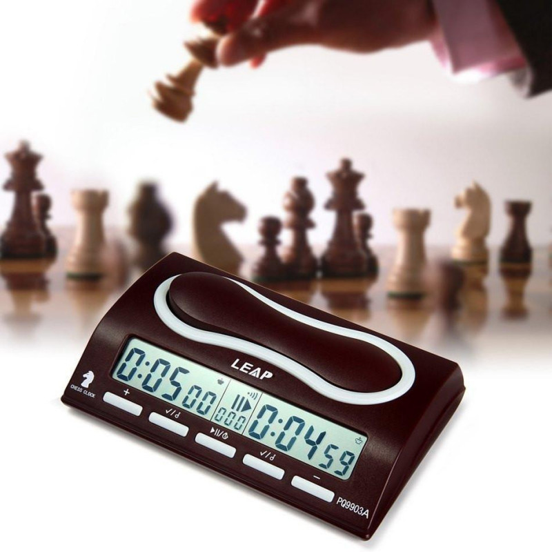 Hoppa Pq9903a Multifuctional Digital Schack Klocka Wei Chi Räkna Upp Ner Schack Larm Timer Reloj Ajedrez