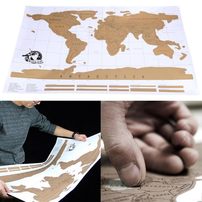 1 St Resa Repa Av Karta Personlig Värld Karta Affisch Resande Semester Logga Nationell Geografisk Karta