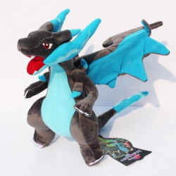 1 St Mega Charizard Plysch Leksaker Charizard X Plysch Docka Fylld Mjuk 10 Inch 25cm Bra