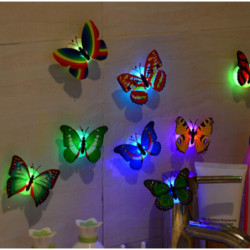 10 St Vägg Klistermärken Fjäril Led Lights Vägg Klistermärken 3d Hus Dekoration U61209