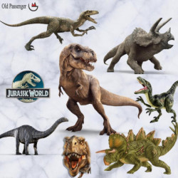 Gammal Passagerare _ Vägg Klistermärken 3d Jura Dinosaurie Rum Barn 39 S Rum Layout Tredimensionell