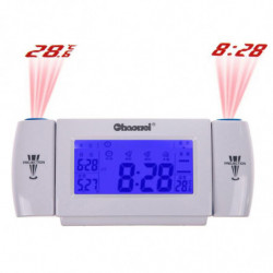 Digital Lcd Snooze Dubbel Utsång Het Larm Klocka Applåder Röst Kontrollerade Despertador Led Larm