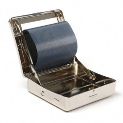 Klassisk Automatisk Cigarett 70mm Tobak Rökning Vält Rullande Maskin Låda Metall Fall Cigarett Låda