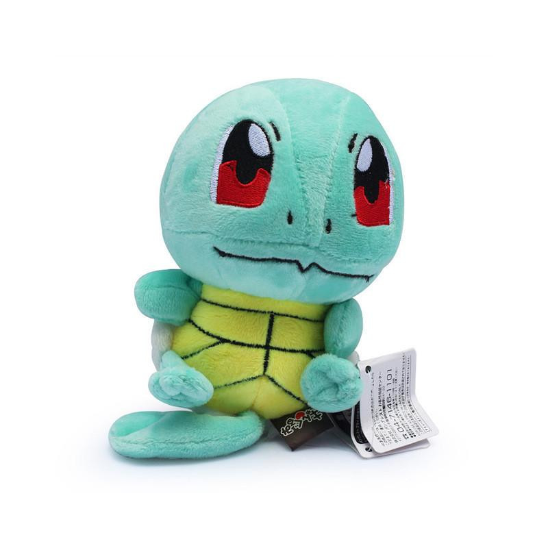 Söt Squirtle Plysch Leksak Banesto Klättra 13cm Mjuk Fylld Anime Tecknad Serie Dockor