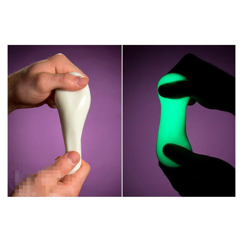 Lysande Lysande Ljus I Natt Mörk Diy Playdough Gummi Lera Model Hand Spackla Lera Utbildning Het Leksaker