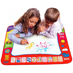 80cm X 60cm Barn Aqua Klotter Ritning Leksaker 1 Målning Matta 2 Vatten Ritning Pennor Child 39 S Vatten