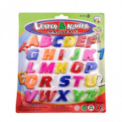 26pcs Matematik Leksak Färgrik Abc Alfabet Kylskåp Magnet Bebis Unge Tidigt Inlärning Pedagogisk Leksak