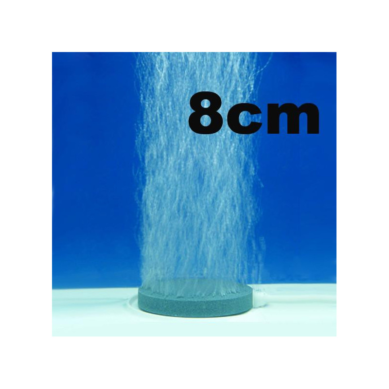 Diam 8cm Sintrad Luft Sten Bubbla Luftare Airstone Syre Cirkulera Balans