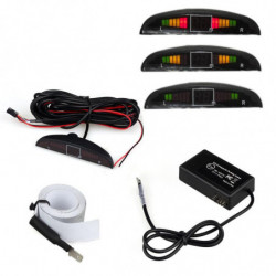 12 V Universell Elektropos Trunc Bil Backning Bil Parkering Radar Sensor Med Led Summer För Bmw För