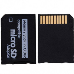1x Mini Micro Sd Sdhc Tf Till Minne Pinne FrÖken Offs Duo Psp Adapter Omvandlare Kort För Bil